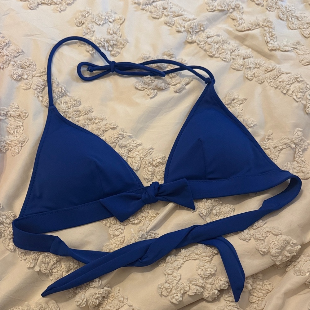 Victoria's Secret Aqua and Blue Bikini Top